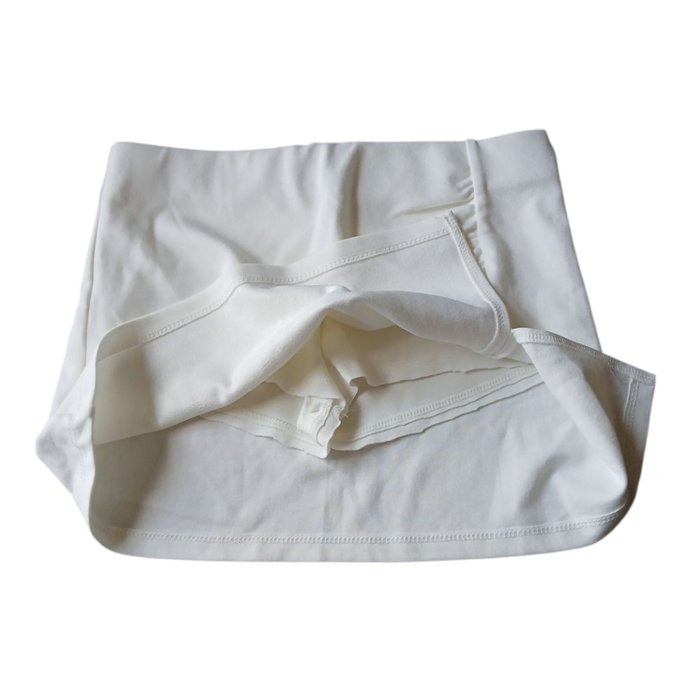 Bershka‎ White Mini Skirt - Picture 3 of 4